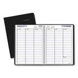 AT-A-GLANCE G520-00 Weekly Appointment Book, 11 x 8, Black, 2022