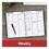 AT-A-GLANCE G520-00 Weekly Appointment Book, 11 x 8, Black, 2022, Price/EA