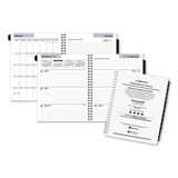 AT-A-GLANCE AAGG54550 DayMinder Executive Weekly/Monthly Refill, 8.75 x 7, White Sheets, 12-Month (Jan to Dec): 2025