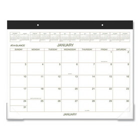 AT-A-GLANCE GG2500-00 Two-Color Desk Pad, 22 x 17, 2022