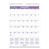 AT-A-GLANCE AAGPM128 Monthly Wall Calendar with Ruled Daily Blocks, 8 x 11, White Sheets, 12-Month (Jan to Dec): 2025