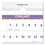 AT-A-GLANCE PM14-28 Horizontal-Format Three-Month Reference Wall Calendar, 24 x 12, 2023, Price/EA