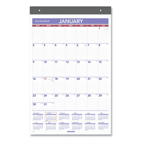 AT-A-GLANCE AAGPM17RP28 Repositionable Wall Calendar, 15.5 x 22.75, 2023
