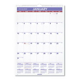 AT-A-GLANCE PM2-28 Monthly Wall Calendar with Ruled Daily Blocks, 12 x 17, White, 2023