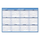 AT-A-GLANCE PM300-28 Horizontal Erasable Wall Planner, 48 x 32, Blue/White, 2022