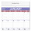 AT-A-GLANCE PM3-28 Monthly Wall Calendar with Ruled Daily Blocks, 15.5 x 22.75, White, 2023, Price/EA