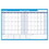 At-A-Glance AAGPM33328 30/60-Day Undated Horizontal Erasable Wall Planner, 48 x 32, White/Blue Sheets, Undated, Price/EA