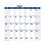 AT-A-GLANCE AAGPM36AP28 Academic Erasable Reversible Extra Large Wall Calendar, 48 x 32, White/Blue/Red, 12 Month (July to June): 2022 to 2023, Price/EA