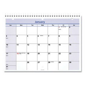 AT-A-GLANCE PM50-28 QuickNotes Desk/Wall Calendar, 11 x 8, 2022