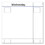 AT-A-GLANCE PM550B2808 QuickNotes Mini Erasable Wall Planner, 16 x 12, 2022, Price/EA
