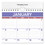 At-A-Glance PM828 Monthly Wall Calendar, 15 x 12, Red/Blue, 2023, Price/EA