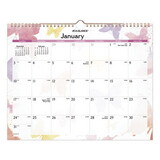 At-A-Glance PM91-707-14 Watercolors Recycled Monthly Wall Calendar, 15 x 12, 2023