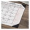 AT-A-GLANCE AAGSK117000 Two-Color Monthly Desk Pad Calendar, 22 x 17, White Sheets, Black Corners, 12-Month (Jan to Dec): 2025, Price/EA