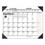 AT-A-GLANCE AAGSK117000 Two-Color Monthly Desk Pad Calendar, 22 x 17, White Sheets, Black Corners, 12-Month (Jan to Dec): 2025, Price/EA