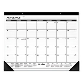 AT-A-GLANCE SK2416-00 Ruled Desk Pad, 21.75 x 17, 2020-2021