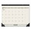 AT-A-GLANCE AAGSK32G00 Recycled Monthly Desk Pad, 22 x 17, Sand/Green Sheets, Black Binding, Black Corners, 12-Month (Jan to Dec): 2025, Price/EA