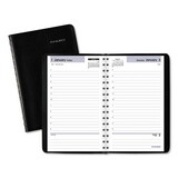 AT-A-GLANCE SK44-00 Daily Appointment Book with Hourly Appointments, 8 x 5, Black, 2022