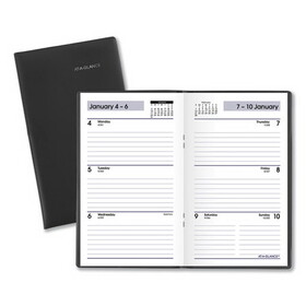AT-A-GLANCE SK48-00 Weekly Pocket Planner, 6 x 3.5, Black, 2022