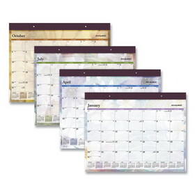 AT-A-GLANCE AAGSK83704 Dreams Desk Pad Calendar, 21.75 x 17, 2023