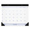 AT-A-GLANCE AAGSW23000 Desk Pad, 24 x 19, White Sheets, Black Binding, Black Corners, 12-Month (Jan to Dec): 2025, Price/EA