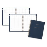 AT-A-GLANCE AAGYP90520 Signature Collection Firenze Navy Weekly/Monthly Planner, 11 x 8.5, 2022-2023