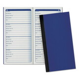Adams Business Forms ABFAPJ99 Password Journal, One-Part (No Copies), 3 x 1.5, 4 Forms/Sheet, 192 Forms Total