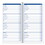 Adams Business Forms ABFAPJ99 Password Journal, One-Part (No Copies), 3 x 1.5, 4 Forms/Sheet, 192 Forms Total, Price/EA