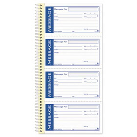CARDINAL BRANDS INC. ABFSC1153WS Write 'n Stick Phone Message Pad, 2 3/4 X 4 3/4, Two-Part Carbonless, 200 Forms