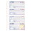 Adams Business Forms ABFTC1182 Receipt Book, Three-Part Carbonless, 7.19 x 2.75, 4 Forms/Sheet, 100 Forms Total, Price/EA
