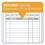 Adams Business Forms ABFTC3705 3-Part Sales Book, Three-Part Carbonless, 3.25 x 7.13, 50 Forms Total, Price/EA
