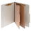 ACCO BRANDS ACC15056 Pressboard 25-Pt Classification Folders, Letter, 6-Section, Mist Gray, 10/box, Price/BX