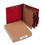 ACCO BRANDS ACC15669 Colorlife Presstex Classification Folders, Letter, 6-Section, Exec Red, 10/box, Price/BX