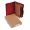 ACCO BRANDS ACC16036 Pressboard 25-Pt Classification Folders, Legal, 6-Section, Earth Red, 10/box, Price/BX