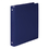 ACCO BRANDS ACC39712 Accohide Poly Round Ring Binder, 35-Pt. Cover, 1" Cap, Dark Blue, Price/EA