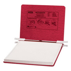 Acco Brands ACC54119 PRESSTEX Covers with Storage Hooks, 2 Posts, 6" Capacity, 9.5 x 11, Executive Red