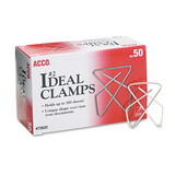Acco Brands ACC72620 Ideal Clamps, Metal Wire, Small, 1 1/2