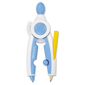 Westcott ACM14377 Soft Touch School Compass with Antimicrobial Product Protection, 10", Assorted Colors