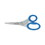 Westcott ACM14643 Scissors with Antimicrobial Protection, 8" Long, 3.5" Cut Length, Straight Blue Handle, Price/EA