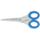 ACME UNITED CORPORATION ACM14648 Soft Handle Scissors With Antimicrobial Protection, Blue, 7" Straight, Price/EA
