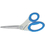 ACME UNITED CORPORATION ACM14739 Soft Handle Bent Scissors With Antimicrobial Protection, Blue, 8", Price/EA