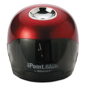 Ipoint ACM15570 iPoint Ball Battery Sharpener, Battery-Powered, 3 x 3.25, Red/Black