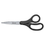 Westcott ACM15582 KleenEarth Basic Plastic Handle Scissors, 7" Long, 2.8" Cut Length, Straight Black Handle, Price/EA