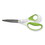 Westcott 16446 Carbo Titanium Bonded Scissors, 8" Long, Straight Handle, White/Green, Price/EA