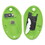Westcott ACM16474 Compact Safety Ceramic Blade Box Cutter, Retractable Blade, 0.5" Blade, 2.5" Plastic Handle, Green, Price/EA