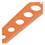 Westcott ACM17521 Safety Cutter, 5.75", Orange, 5/Pack, Price/PK