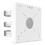 Gyration ADEACSJ110 Pole Mount Adapter, 5 x 5.35 x 2.46, White, Price/EA