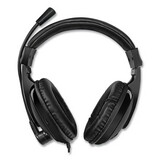 Adesso ADEXTREAMH5 Xtream H5 Multimedia Headset with Mic, Binaural Over the Head, Black