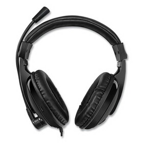 Adesso ADEXTREAMH5 Xtream H5 Binaural Over The Head Multimedia Headset with Mic, Black