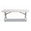 ALERA ALE65600 Resin Rectangular Folding Table, Square Edge, 72w x 30d x 29h, Platinum, Price/EA