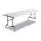 ALERA ALE65601 Resin Rectangular Folding Table, Square Edge, 96w X 30d X 29h, Platinum, Price/EA